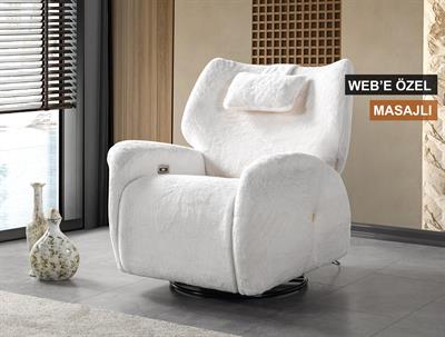 SAMARA MOTORLU SALLANIR DÖNERLİ KOLTUK (MASAJLI)