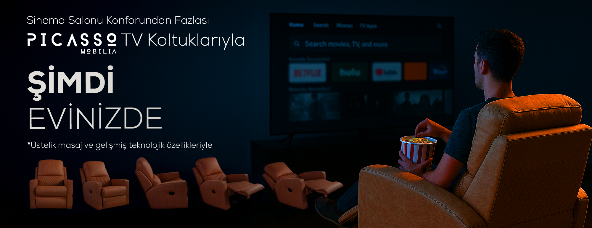 Ev sinema koltukları