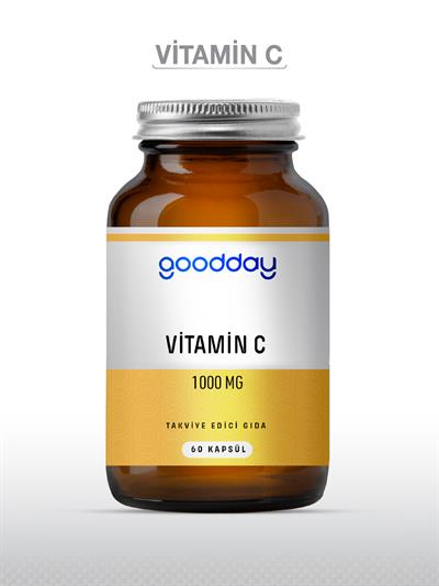 GOODDAY  GOODDAY VİTAMİN C 1000 MG 60 KAPSÜL