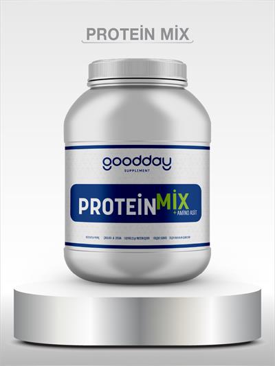 GOODDAYGOODDAY PROTEİN MİX+ AMİNO ASİT 500GR SPORCU BESİNİ