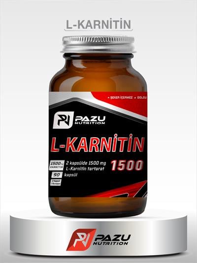 PAZUPAZU L-KARNİTİN 1500 mg 90 KAPSÜL
