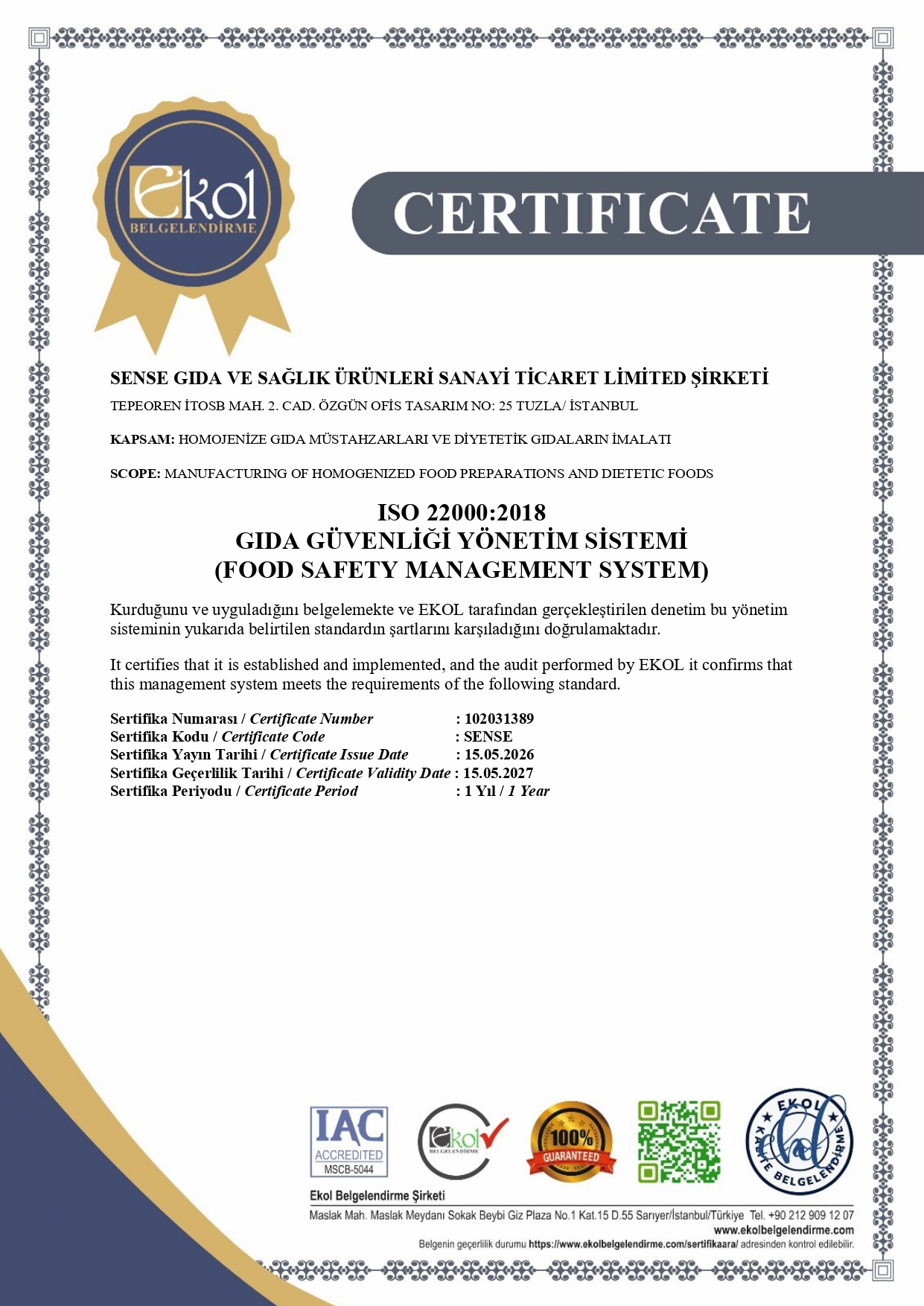 ISO 22000:2018