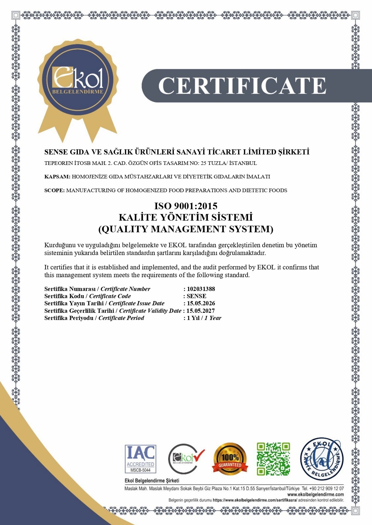 ISO 9001:2015