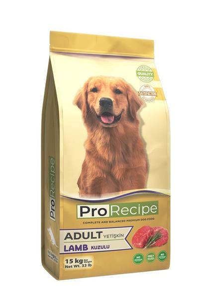 Prorecipe Pro Recipe Kuzu Etli Yetişkin Köpek Maması 15 KG