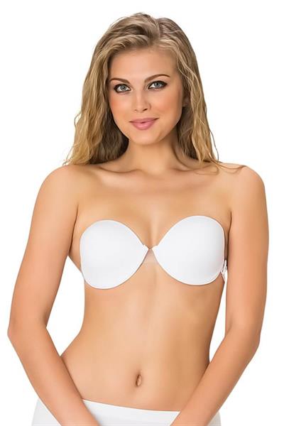 BEYAZ MI Emay 721 Şeffaf Askıllı Sütyen