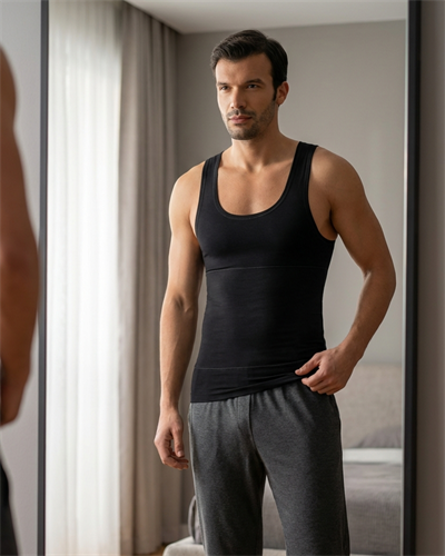 SİYAH MI Emay 1400 Modal Cotton Erkek Atlet Korse
