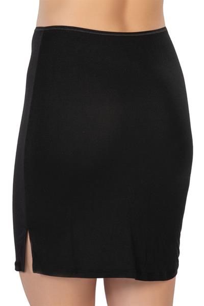 SİYAH MI Emay 1438 Modal Cotton Midi Jupon