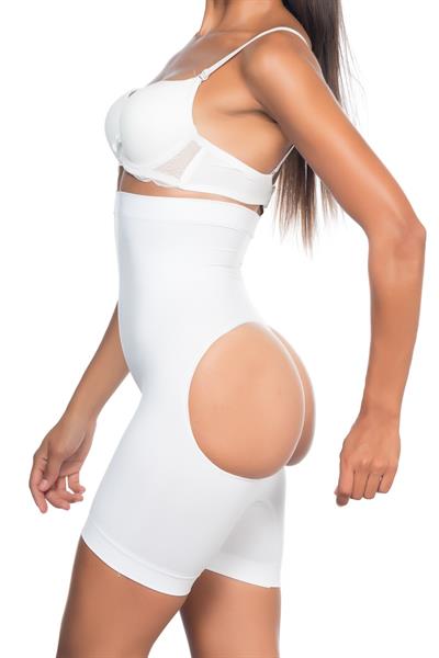 BEYAZ MI Emay 2033 Popo Açık Boxer Korse