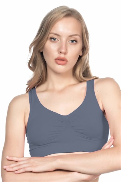 ANTRASİT MI Emay 4001 Soft Sporcu Büstiyer