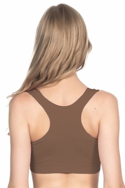 KAHVE MI Emay 4001 Soft Sporcu Büstiyer