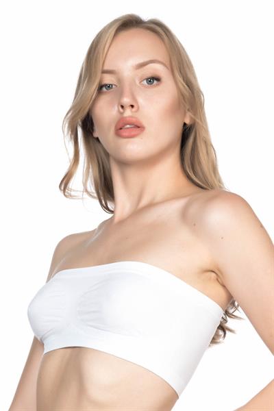 BEYAZ MI Emay 4002 Soft Straplez Büstiyer