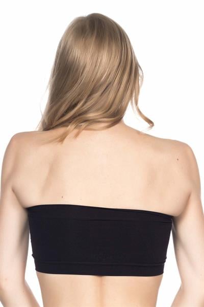 SİYAH MI Emay 4022 Pedli Straplez Korse