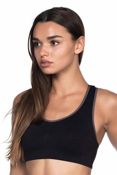 SİYAH-ANTRASİT MI Emay 4024 Double Toparlayıcı Büstiyer