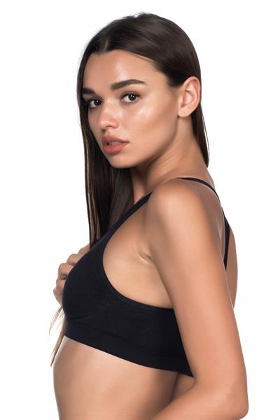 SİYAH MI Emay 4025 Pedli Sporcu Büstiyer