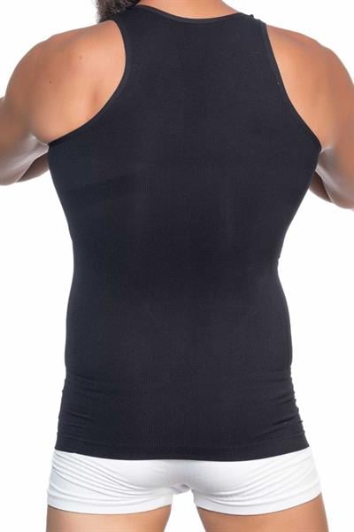 SİYAH MI Emay  E1002 U Yaka Erkek Korse Atlet