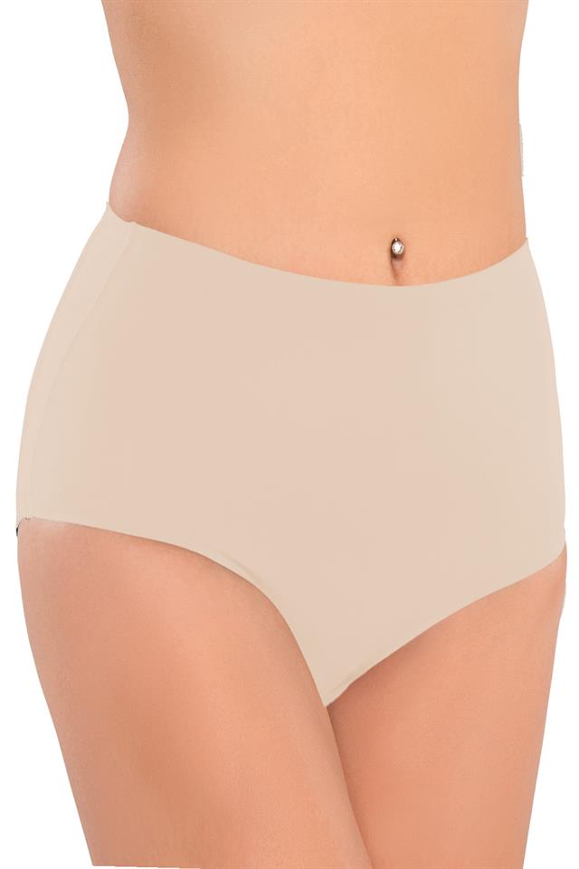 MI2801003-TEN MI Emay 2801 Yapıştırma Lazer Kesim Slip-Külot & Slip Korse
