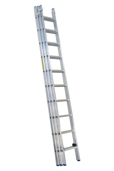 3X2,5=7,5 METRE 3 PARÇALI ALÜMİNYUM MERDİVEN