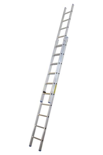 2X2=4 METRE 2 PARÇALI ALÜMİNYUM MERDİVEN