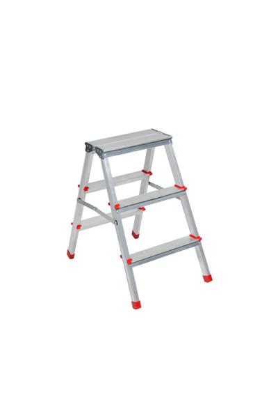 ASVERA ALÜMİNYUM 2+2 ÇİFT ÇIKIŞLI MERDİVEN