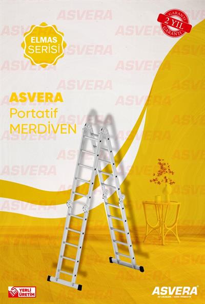 580 CM. ÇOK AMAÇLI (AKROBAT) MERDİVEN