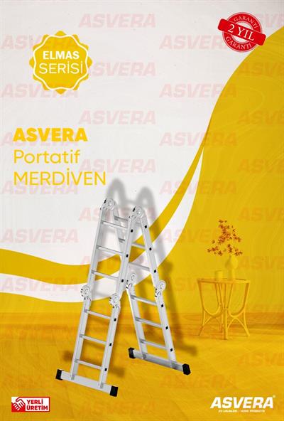 370 CM. ÇOK AMAÇLI (AKROBAT) MERDİVEN