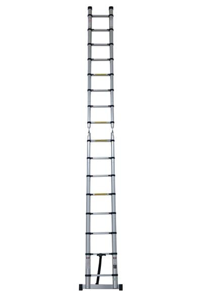 ÇİFT TARAFLI TELESKOPİK MERDİVEN 2.5 M - 8+8 BASAMAK