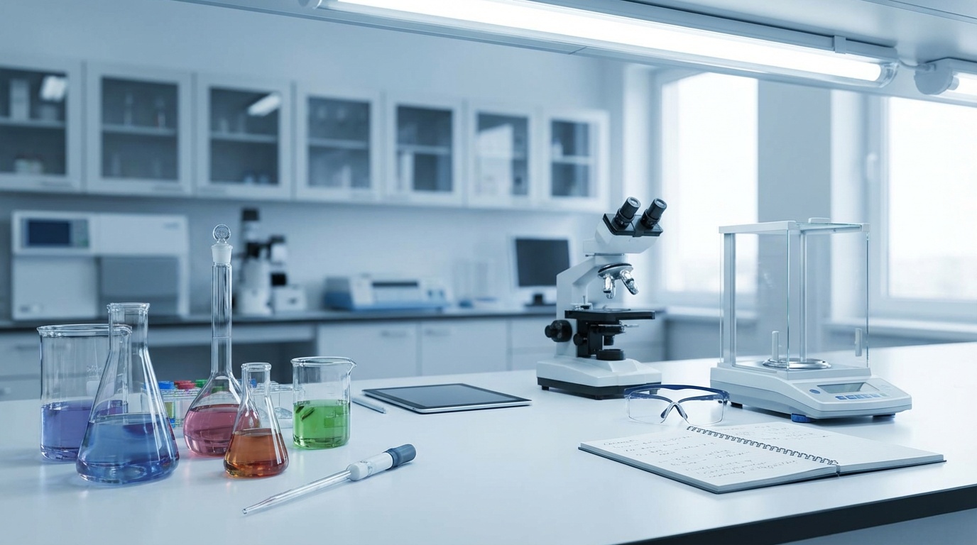 laboratuvar güvenliği,cam beherler,iş güvenlik gözlüğü