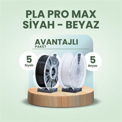 Pla Pro Max 5 Siyah 5 Beyaz Avantaj Paketi