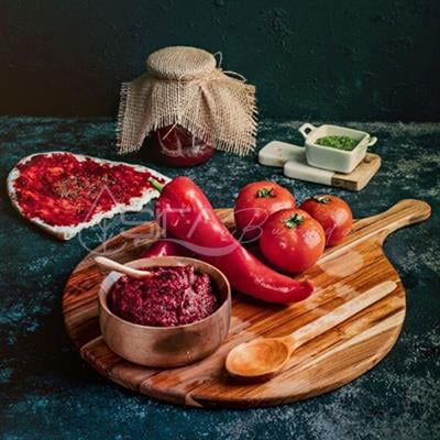 Acı Biber Salçası 1 kg - Ev Yapımı (Güneşte Kurutulmuş)