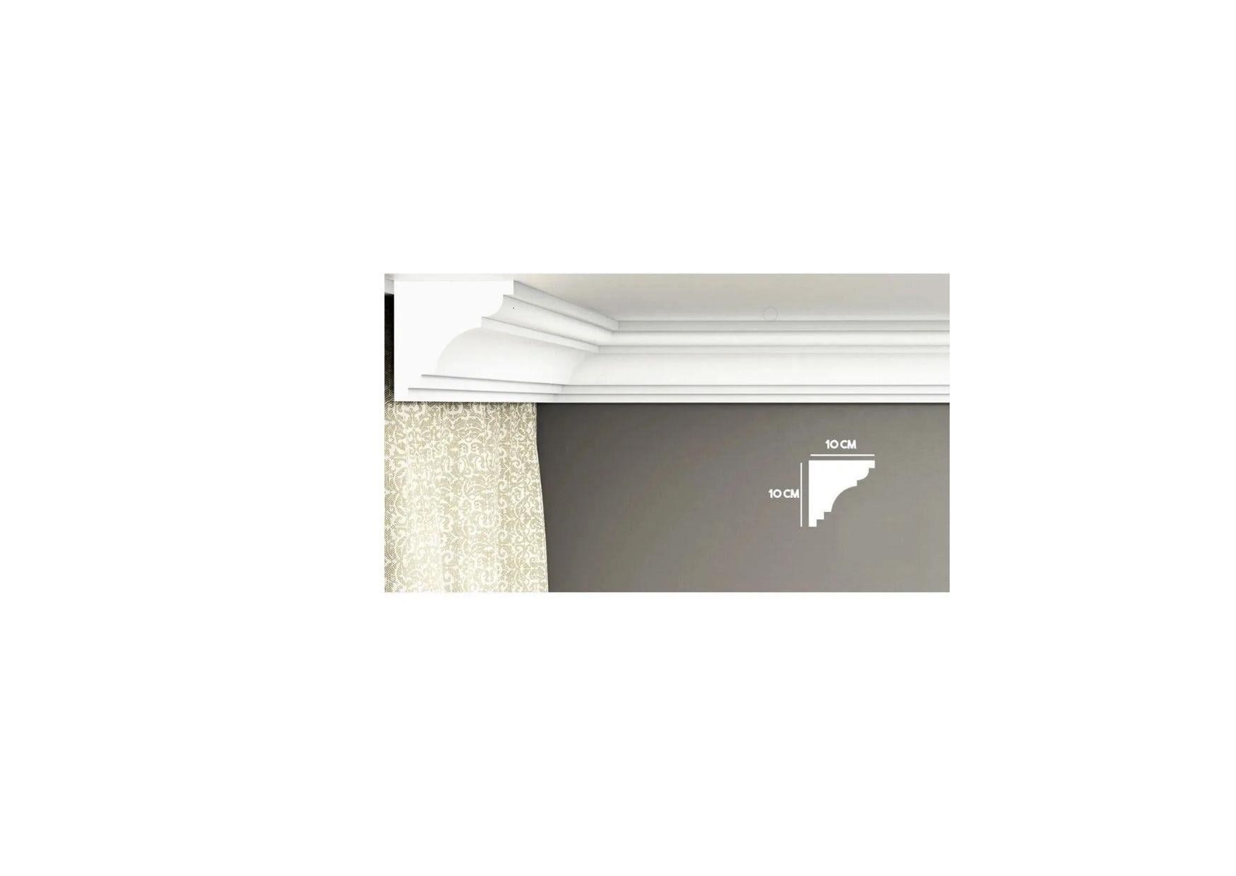 10CM-P-SÜSKÖŞE 10*2 CM XPS PERDE TAKVİYESİ