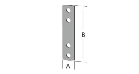 15X45 DÜZ GÖNYE YUVARLAK BASLI (100)