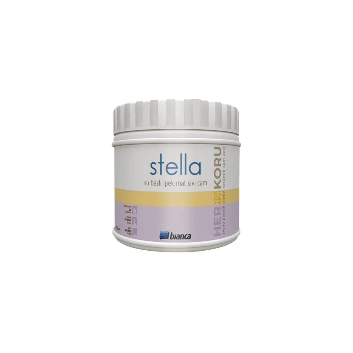BİANCA STELLA SU BAZLI SIVI CAM İPEK (MAT) 0,250 ML