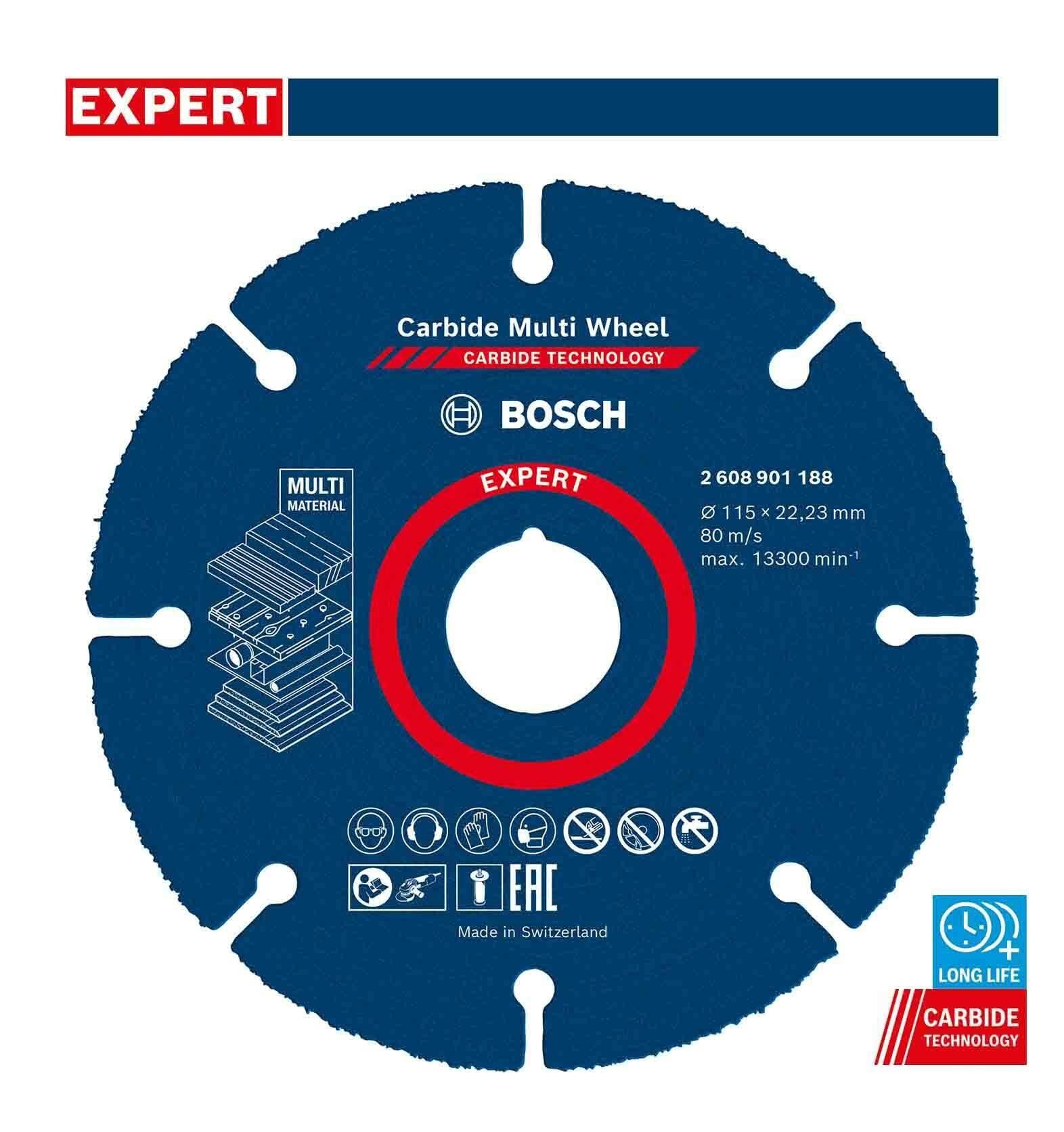 BOSCH-EXPERT CMW KESME DİSKİ 115 MM