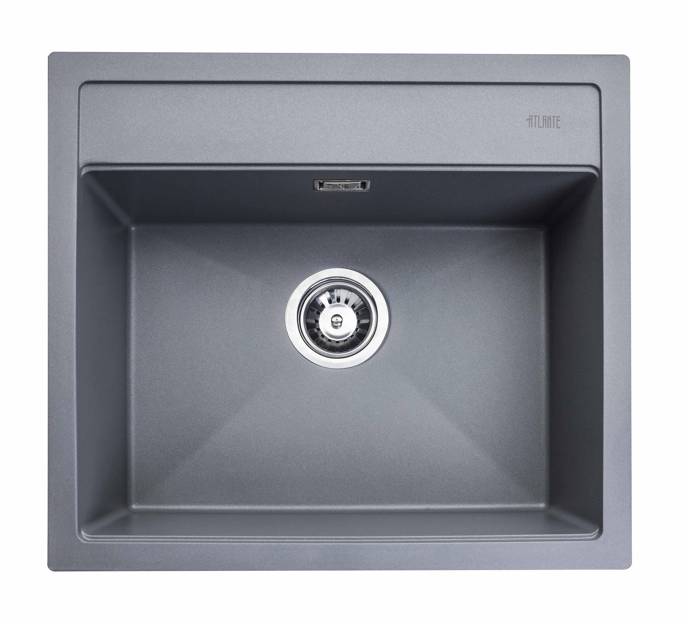 GRANİT EVYE ANTRASİT (555 x 505 mm) 12 KG-285604A