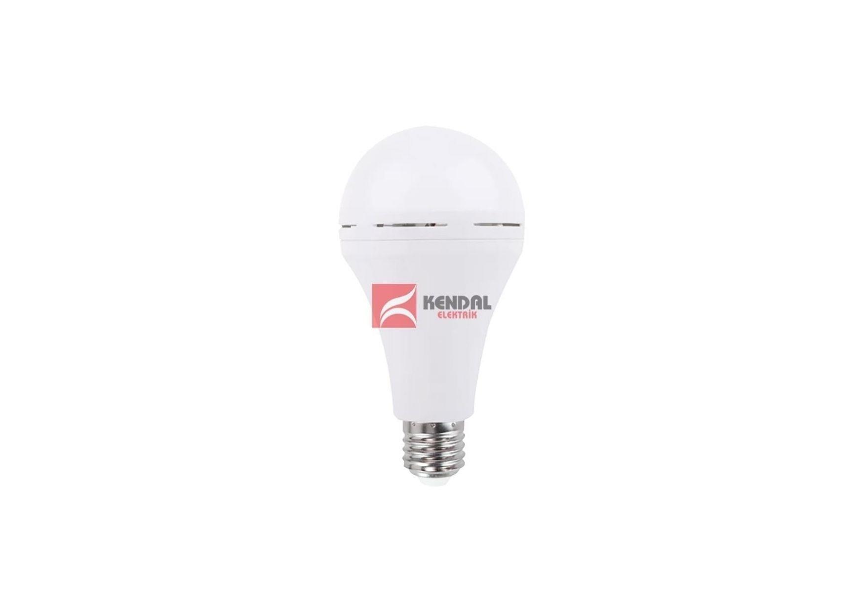 KES072 SARJLI LEDLI AMP 9W E27 BEYAZ