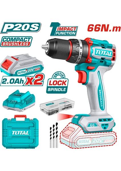 LI-ION AKÜLÜ KÖMÜRSÜZ DARBELİ MATKAP-TIDLI20668E