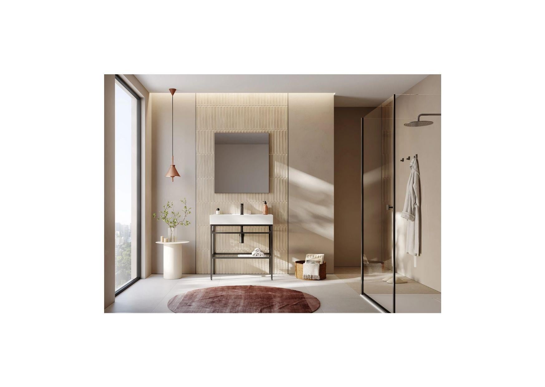 ORKA-CPT60V2- Cape Town 60 Bej Lvb.Takım-Banyo Dolabı