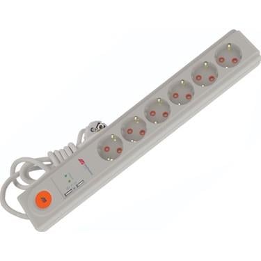 RI-TECH ALTILI ŞOK.KOR. ANAHT. TOP.LI GRUP PRİZ(Ç.K.)(3X1.5 1.5 MT)