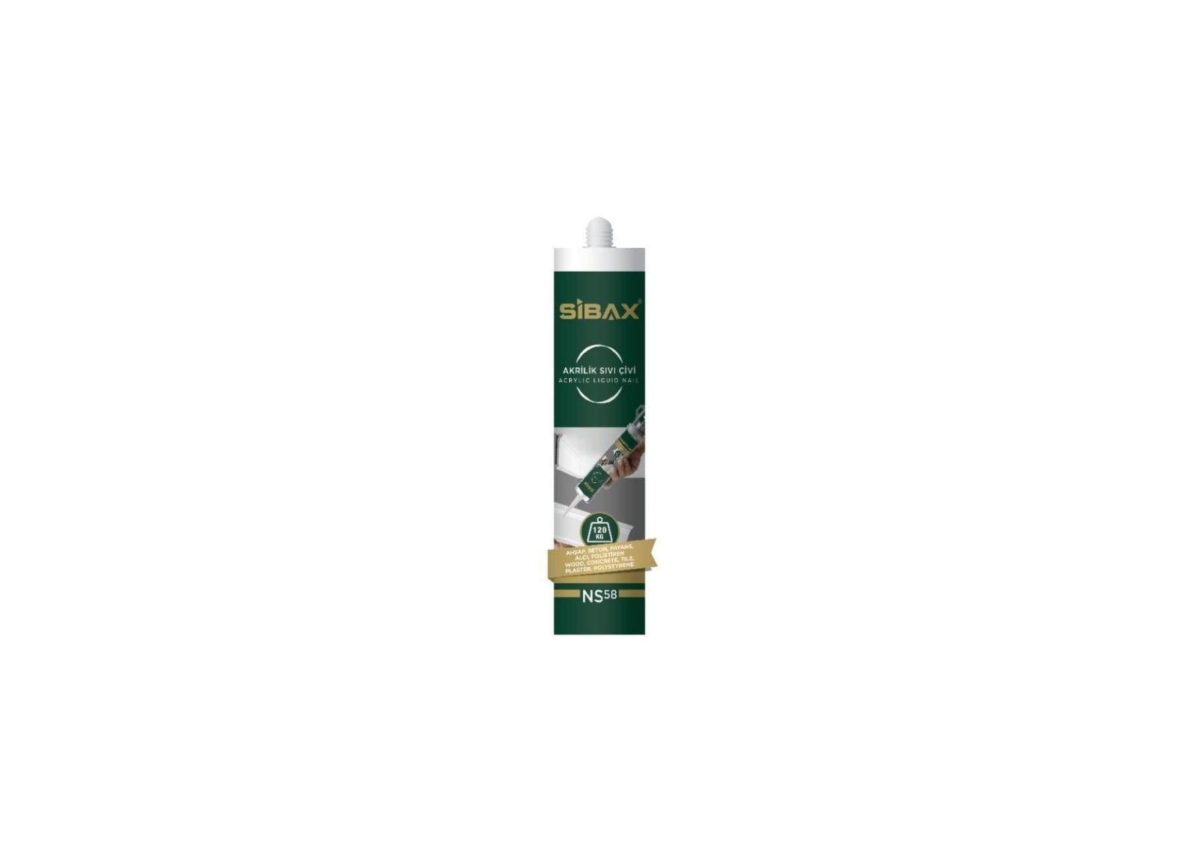 SİBAX NS58 AKRİLİK SIVI ÇİVİ 280 ML