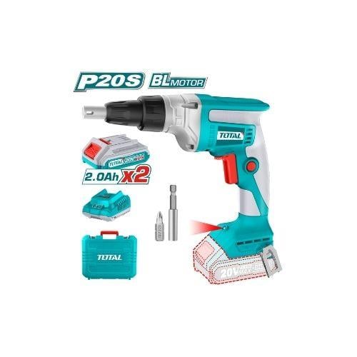 TOTAL-TDSLI204200-1 AKÜLÜ ALÇIPAN VİDALAMA LİON AKÜ