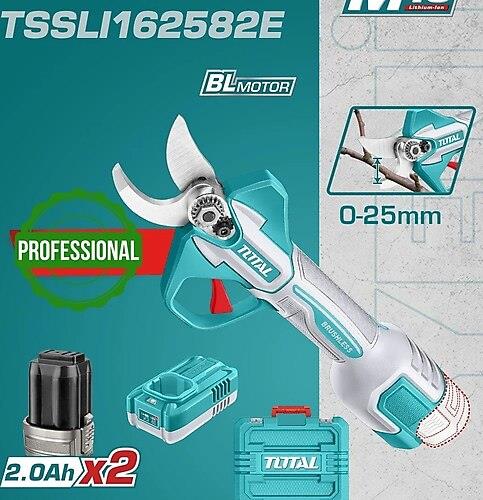 TOTAL-TSSLI62582E-LI-ON 16V AKÜLÜ BUDAMA MAKASI