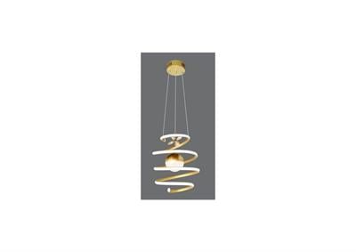 ERVA LEDLİ AVİZE SPİRAL GOLD POWER