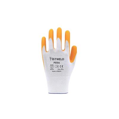 İSTWELD POLY ELDİVEN PERA SARI- BEYAZ NO:10