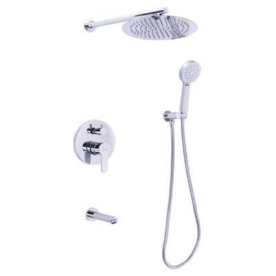 PENTA-4569 ANKASTRE BANYO DUŞ SİSTEMİ KROM ROUND
