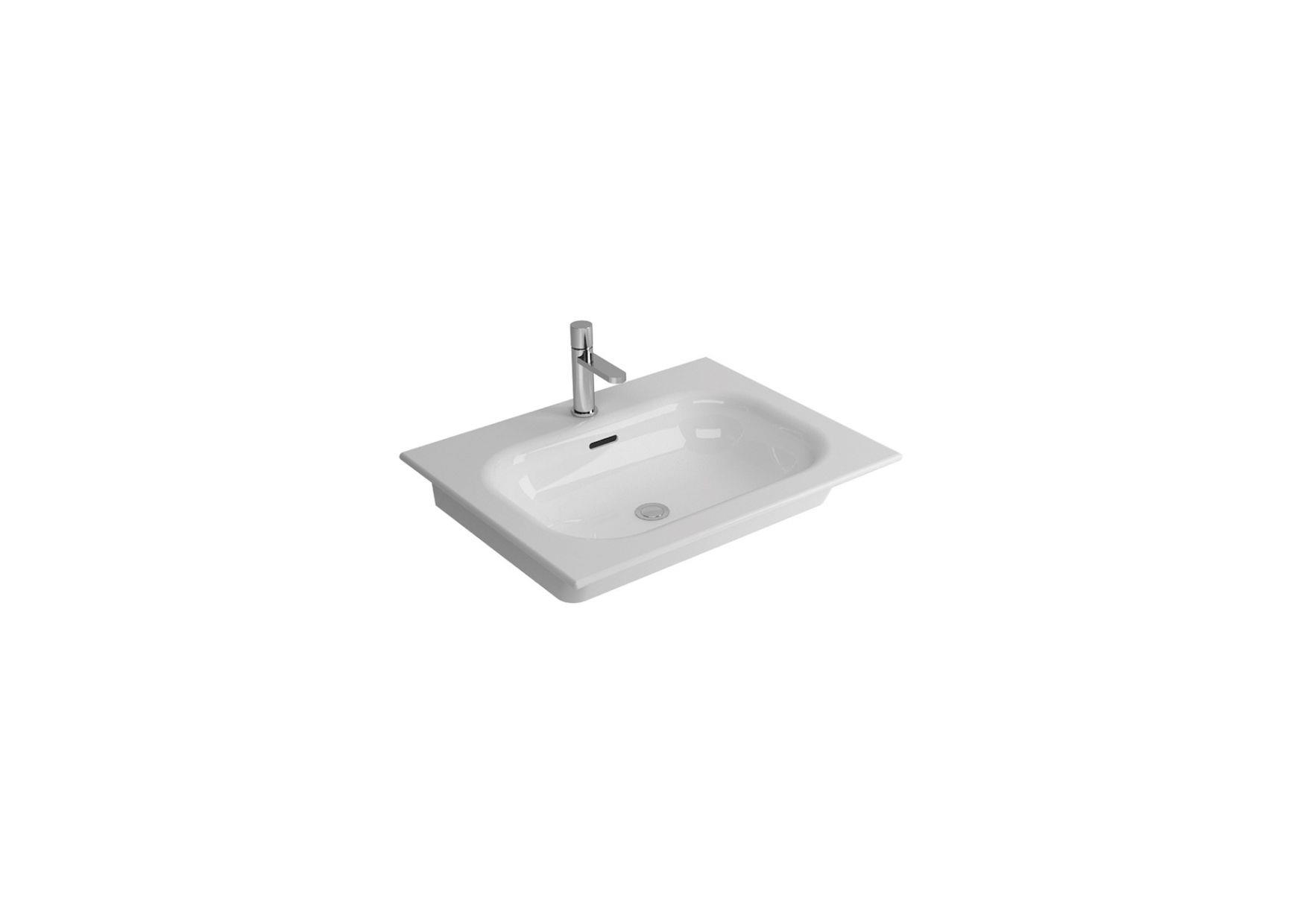 504060 NATURAL ETAJERLİ LAVABO