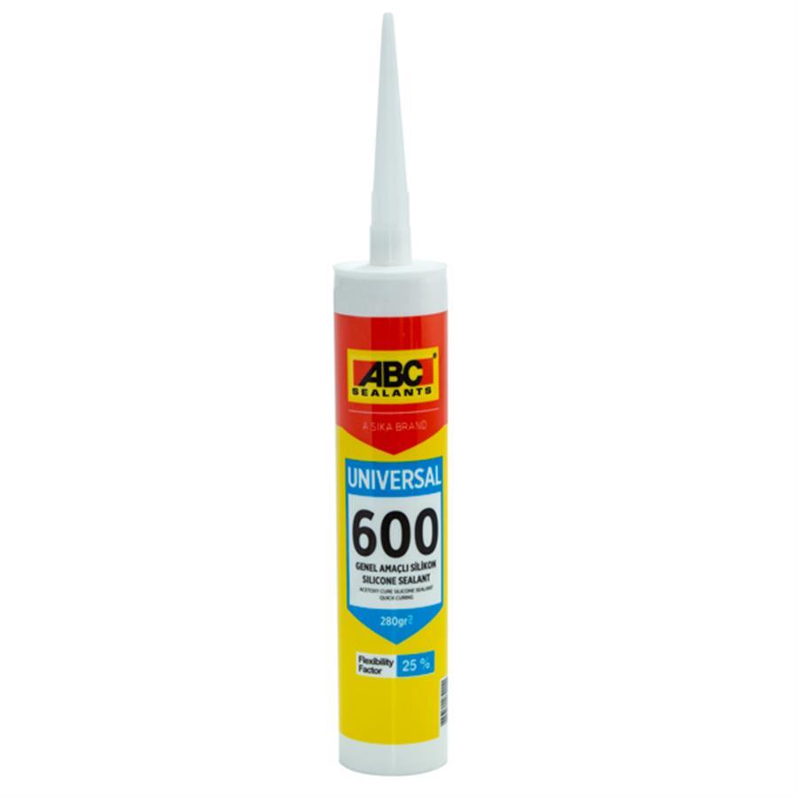 ABC 600 UNIVERSAL SILIKON 280 GR BEYAZ