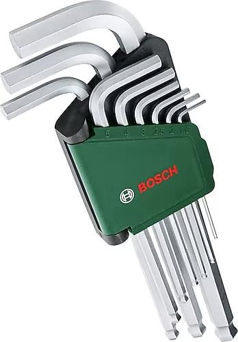 BOSCH-Alyan Anahtar Takımı Hex 9 Parça