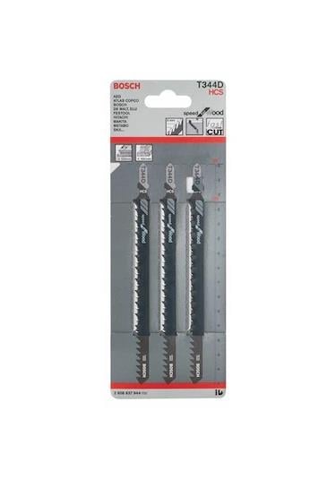 BOSCH-Dekupaj Bıçağı SpeedforWood T344D 3'lü