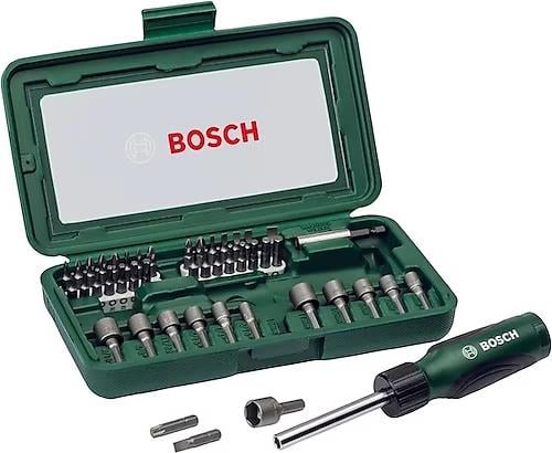 BOSCH-DIY-V 46 Parça Vidalama ve Lokma Uç Seti