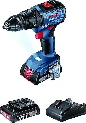 BOSCH-GSB 18V-50 DARBELİ VİDALAMA (2X5.0Ah;L-Boxx)